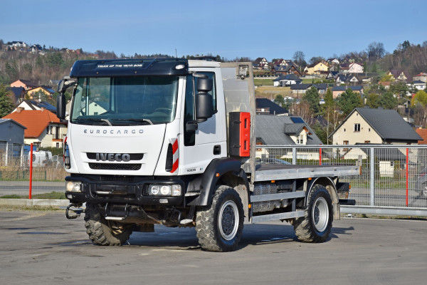 Iveco Eurocargo 110E25 * PLATFORMA 4,05 m * STAN BDB / 4x4