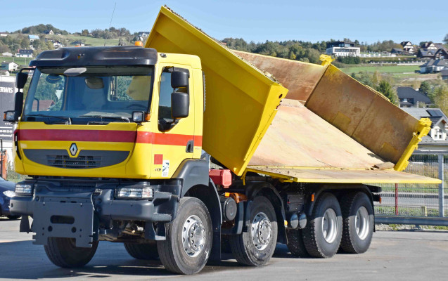 Renault Kerax 410 DXI Wywrotka * Bordmatic * 8x4!