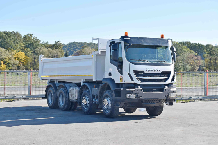 Iveco STRALIS 480 XW * WYWROTKA 6,00 m + BORDMATIC / 8x4