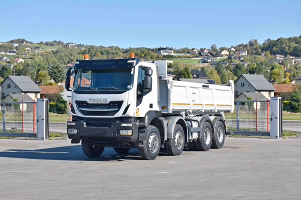 Iveco STRALIS 480 XW * WYWROTKA 6,00 m + BORDMATIC / 8x4