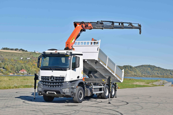 Mercedes AROCS 2642 * WYWROTKA 5,60 m * PK 26002 - EH D + PILOT * 6x4