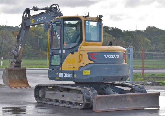 VOLVO ECR 88 D * Koparka gąsienicowa * STAN BDB