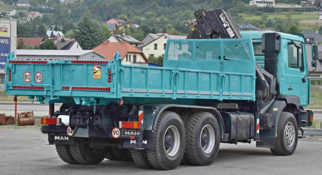 MAN  27 - 314 * WYWROTKA 5,30m + HIAB 220 C - 3 + PILOT / 6x4