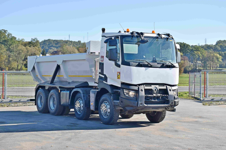 RENAULT C 480 * Wywrotka / 8x4 * STAN BDB