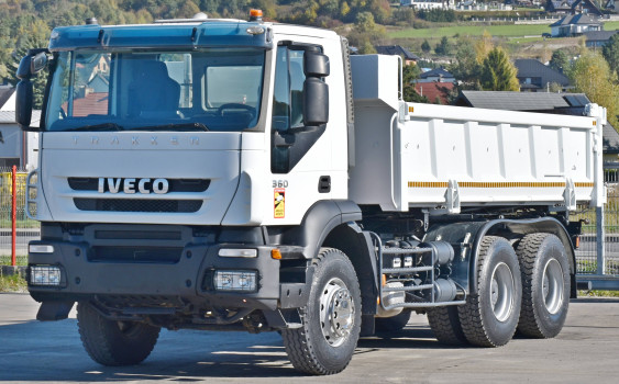 Iveco TRAKKER 360 * WYWROTKA 5,10 m + BORDMATIC / 6x4