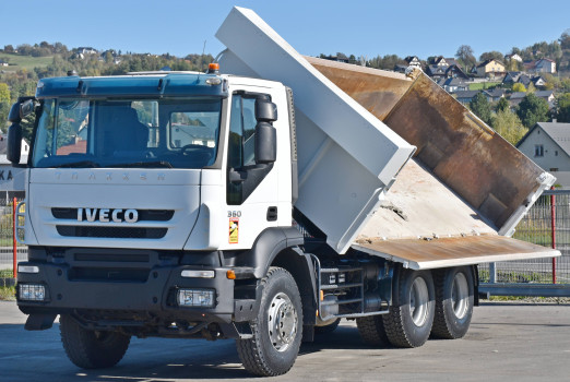 Iveco TRAKKER 360 * WYWROTKA 5,10 m + BORDMATIC / 6x4