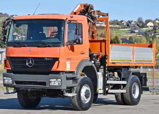 Mercedes AXOR 1829 * WYWROTKA 3,85 m + PK 9501 + PILOT / 4x4