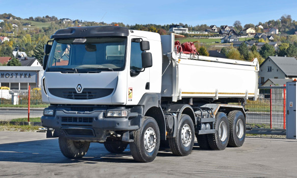 Renault KERAX 450 DXI WYWROTKA 5,90m + BORDMATIC / 8x4