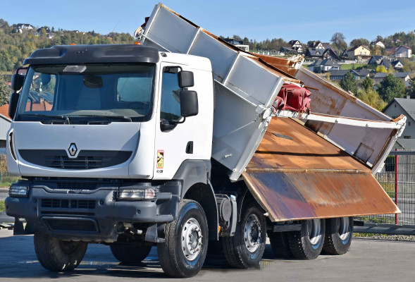 Renault KERAX 450 DXI WYWROTKA 5,90m + BORDMATIC / 8x4