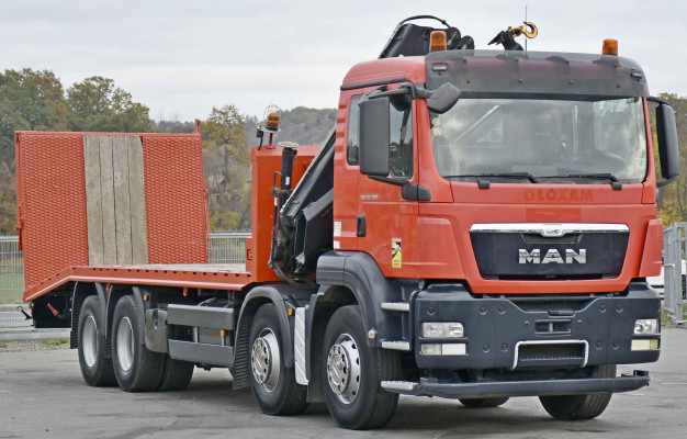 MAN TGS 35.360 * HIAB 166 E - 2 HIDUO + PILOT * STAN BDB