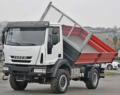 Iveco Eurocargo 110E25 * WYWROTKA 4,40 m * STAN BDB / 4x4