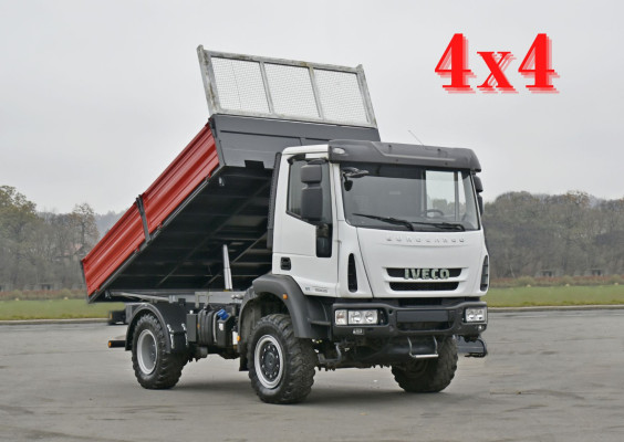 Iveco Eurocargo 110E25 * WYWROTKA 4,40 m * STAN BDB / 4x4