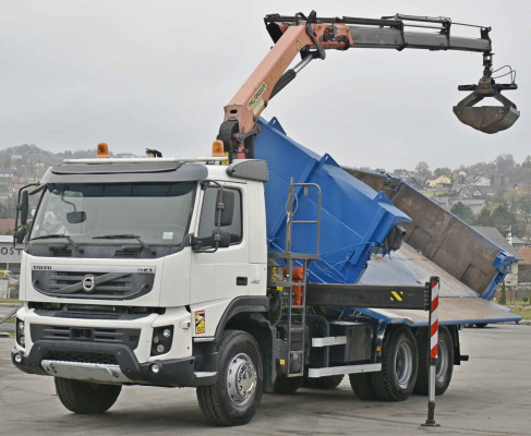 Volvo FMX 450 * WYWROTKA 5,10 m + PK 14002 - EH B + PILOT / 6x4