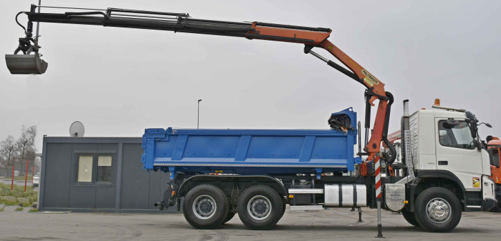 Volvo FMX 450 * WYWROTKA 5,10 m + PK 14002 - EH B + PILOT / 6x4