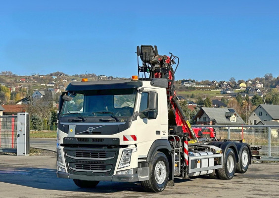 VOLVO FM 460 * HAKOWIEC + EPSILON Q150Z95T * STAN BDB