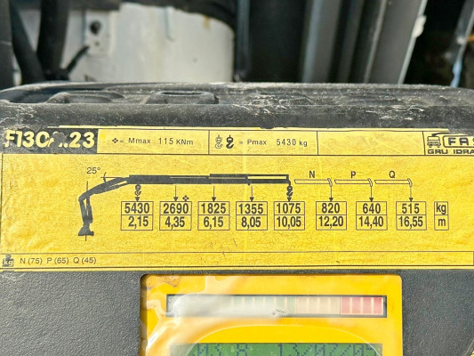 Renault KERAX 370 * WYWROTKA 4,70m + BORDMATIC * FASSI F130A.23 + PILOT