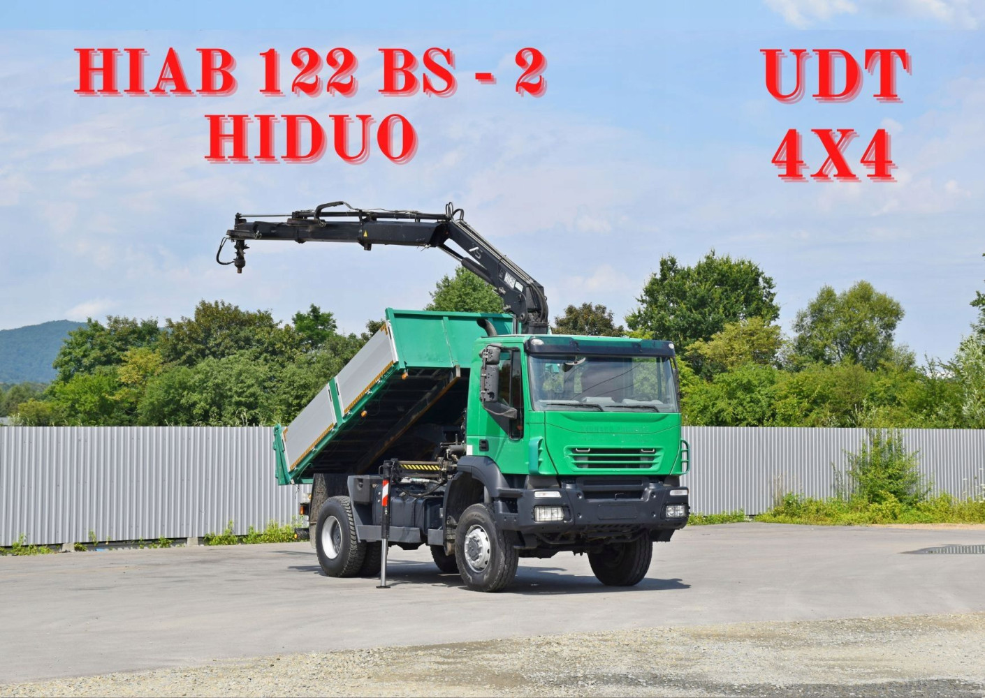 Iveco STRALIS 310 * HIAB 122 BS-2 HIDUO + PILOT / 4x4