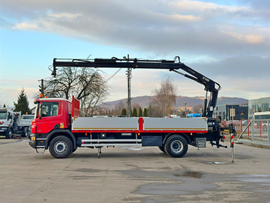 SCANIA P 280 * HIAB 122 E - 2 HIDUO + PILOT * STAN BDB