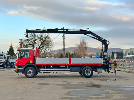 SCANIA P 280 * HIAB 122 E - 2 HIDUO + PILOT * STAN BDB