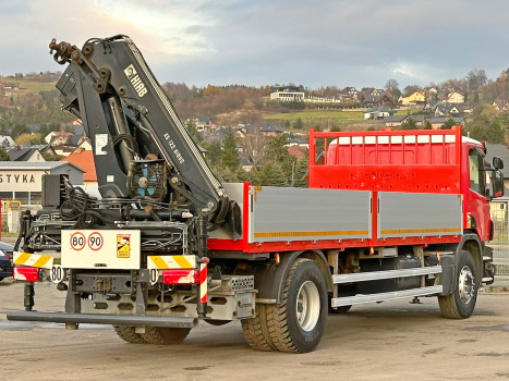 SCANIA P 280 * HIAB 122 E - 2 HIDUO + PILOT * STAN BDB