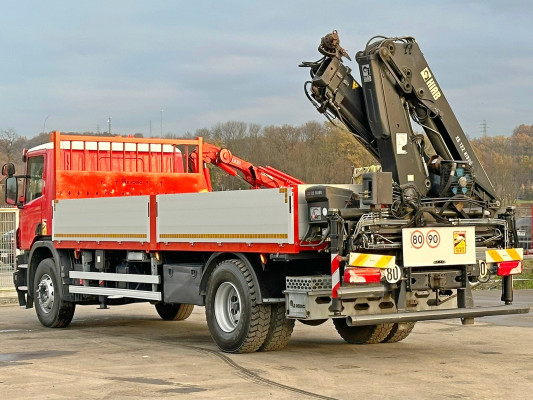 SCANIA P 280 * HIAB 122 E - 2 HIDUO + PILOT * STAN BDB