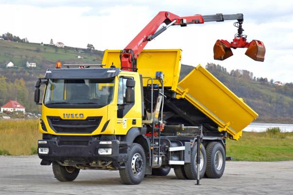 Iveco TRAKKER 360 * HMF 1444 - Z2/PILOT * 6x4