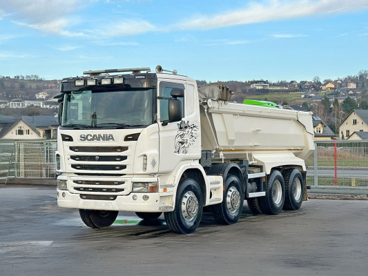 SCANIA G 480 * WYWROTKA * STAN BDB / 8x4