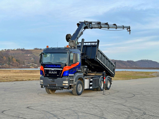 MAN TGS 33.480 * WYWROTKA 4,20 m * HIAB 288 EP - 4 HIDUO + PILOT / 6x4