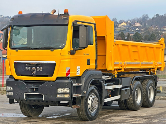 MAN TGS 33.360 * WYWROTKA 5,20 m + BORDMATIC * 6x4 * STAN BDB