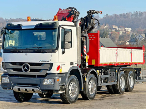 Mercedes Actros 3244 * FASSI F335A.2.25 + PILOT / 8x4