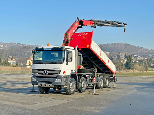 Mercedes Actros 3244 * FASSI F335A.2.25 + PILOT / 8x4