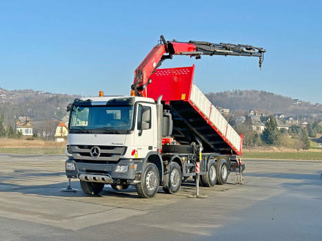 Mercedes Actros 3244 * FASSI F335A.2.25 + PILOT / 8x4