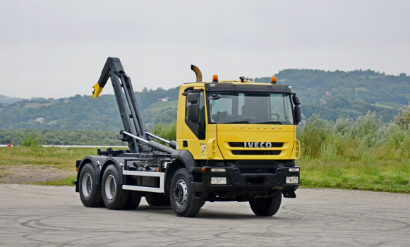 IVECO TRAKKER 410 * Hakowiec * 6x4 * STAN BDB