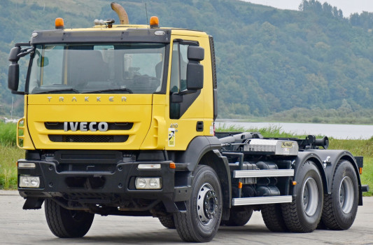 IVECO TRAKKER 410 * Hakowiec * 6x4 * STAN BDB