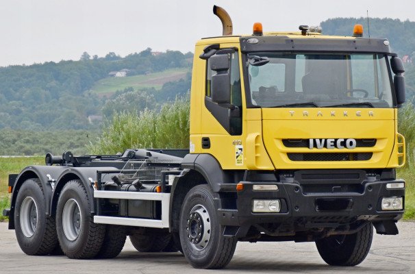 IVECO TRAKKER 410 * Hakowiec * 6x4 * STAN BDB