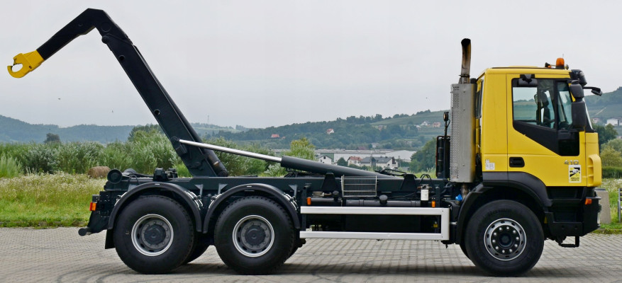 IVECO TRAKKER 410 * Hakowiec * 6x4 * STAN BDB