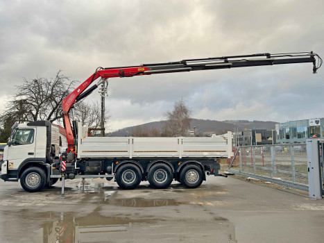 Volvo FMX 450 * WYWROTKA 6,50 m + FASSI F215A.0.24 + PILOT / 8x4