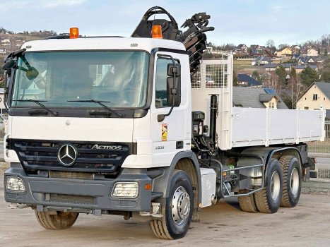 Mercedes Actros 2636* HIAB 144 DS - 4 HIDUO + PILOT/ 6x4