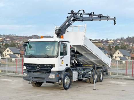 Mercedes Actros 2636* HIAB 144 DS - 4 HIDUO + PILOT/ 6x4