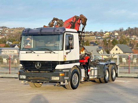 Mercedes ACTROS 3340 * HAKOWIEC * EPSILON E245ZA / 6x4