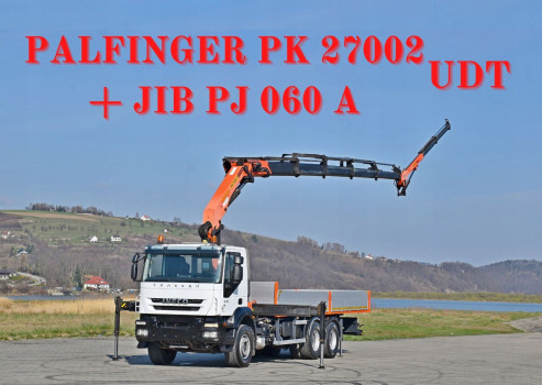 Iveco TRAKKER 410 * SKRZYNIA 7,50 m + PK 27002 + JIB PJ060 A + PILOT/ 6x4