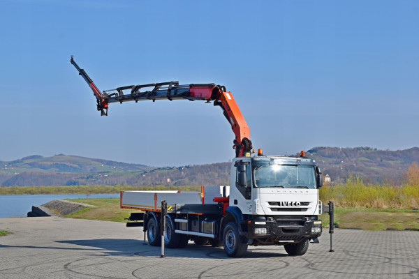 Iveco TRAKKER 410 * SKRZYNIA 7,50 m + PK 27002 + JIB PJ060 A + PILOT/ 6x4