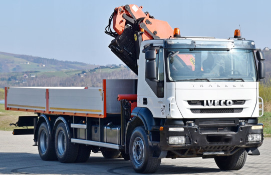 Iveco TRAKKER 410 * SKRZYNIA 7,50 m + PK 27002 + JIB PJ060 A + PILOT/ 6x4