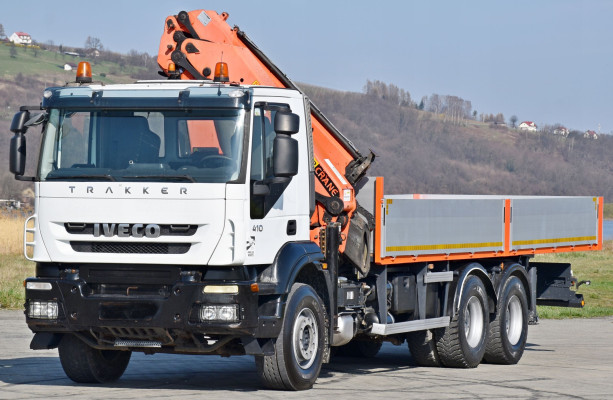 Iveco TRAKKER 410 * SKRZYNIA 7,50 m + PK 27002 + JIB PJ060 A + PILOT/ 6x4