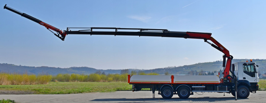 Iveco TRAKKER 410 * SKRZYNIA 7,50 m + PK 27002 + JIB PJ060 A + PILOT/ 6x4