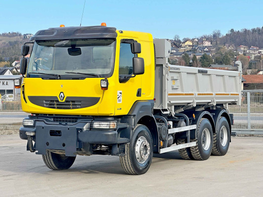 Renault Kerax 460 DXI * WYWROTKA 5,20m + BORDMATIC / 6x4