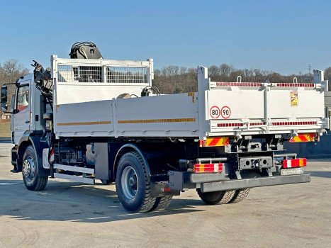 Mercedes AXOR 1828 * HIAB 122 BS - 3 HIDUO + PILOT * STAN BDB