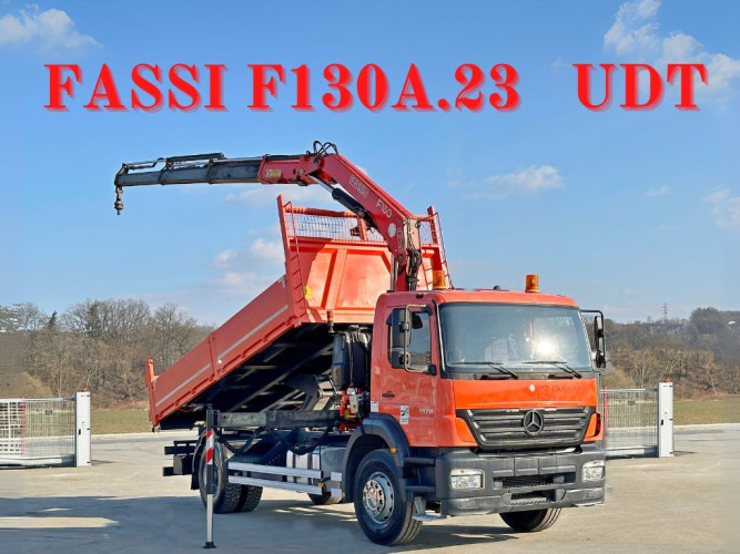 Mercedes AXOR 1828 * FASSI F130.A.22 + PILOT * STAN BDB