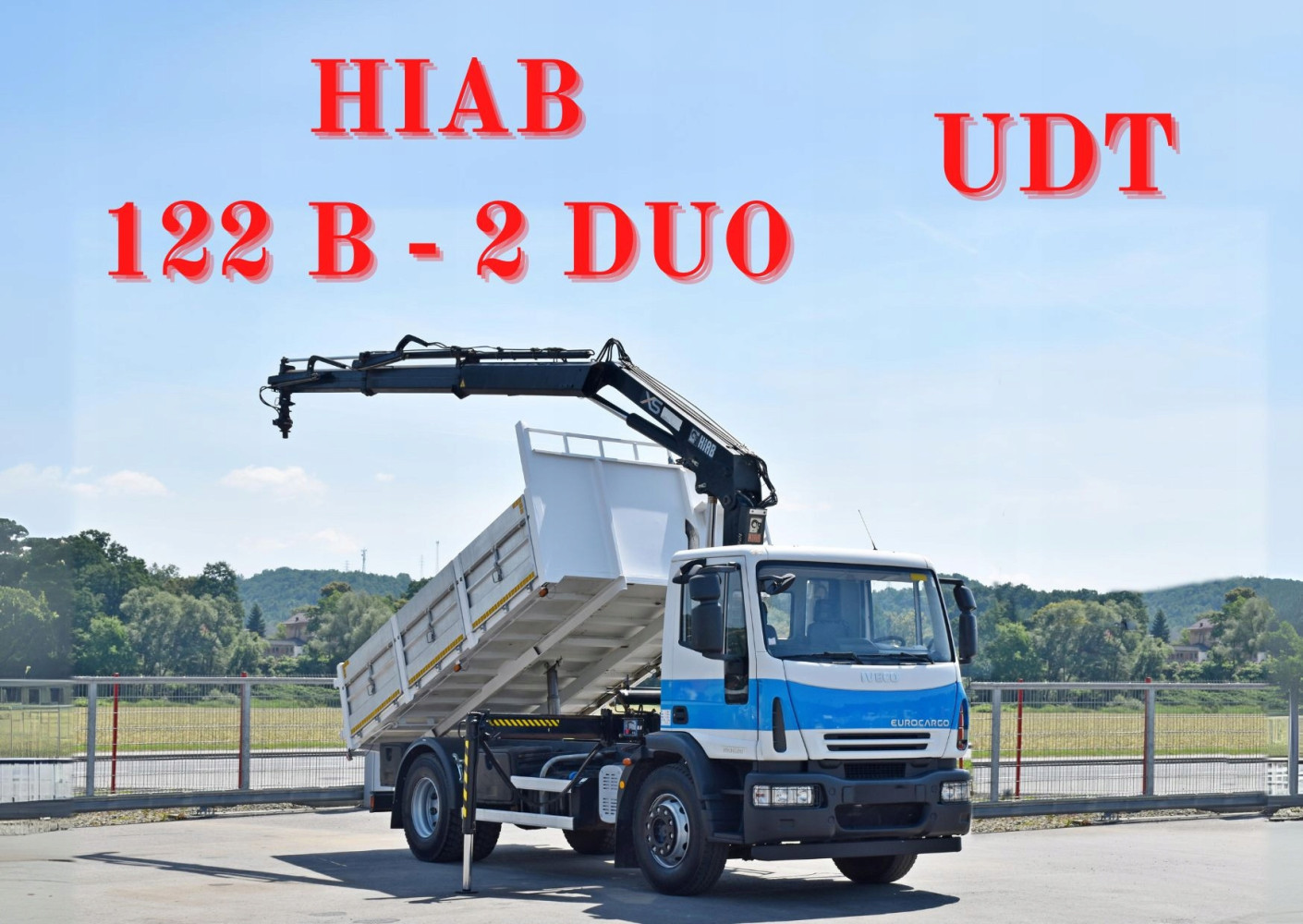 Iveco Eurocargo 180E28 + HIAB 122 B - 2 DUO * STAN BDB