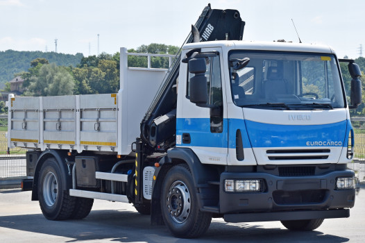 Iveco Eurocargo 180E28 + HIAB 122 B - 2 DUO * STAN BDB